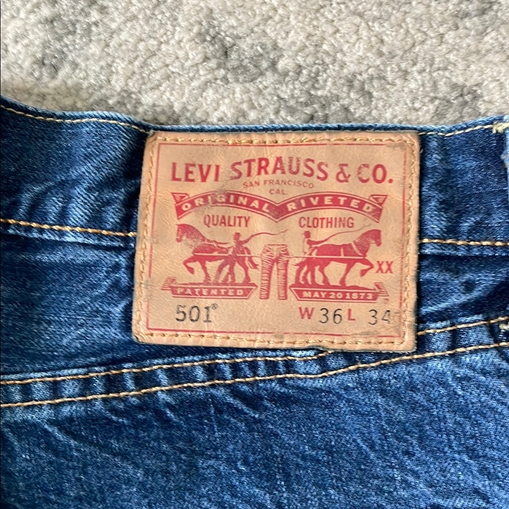 Levi's Blue Relaxed Fit Jeans